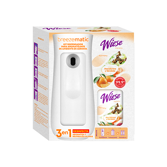 Dispensador Breeze Matic Kit H 3 en 1  180g